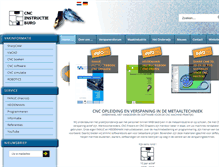 Tablet Screenshot of cncinstructieburo.nl